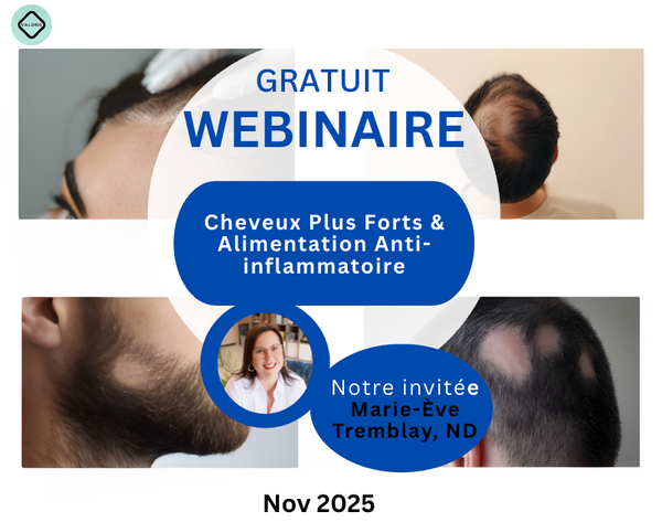 FR/ Cheveux Plus Forts et Alimentation Anti-inflammatoire